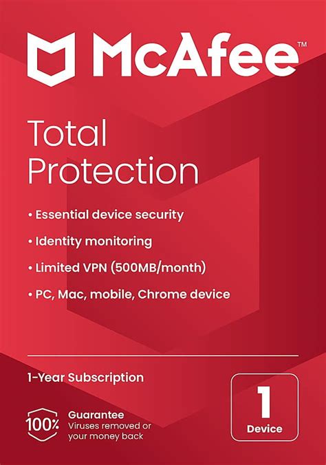 mcafee total tech|Antivirus, VPN, Identity & Privacy Protection .